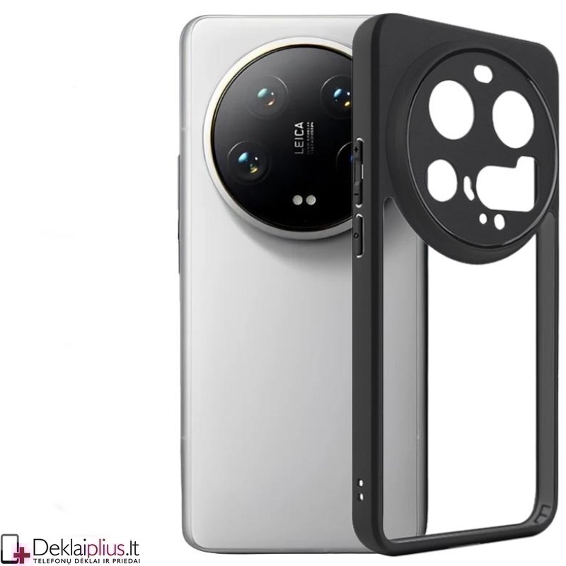 Smūgiams atsparus dėklas su kameros apsauga - permatomas (Xiaomi 15 Ultra) Smūgiams atsparus dėklas su kameros apsauga - permatomas (Xiaomi 15 Ultra)